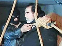 Imagen de la ejecución de Sadam Hussein