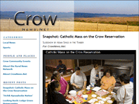 Periodismo ciudadano en la Reserva Crow