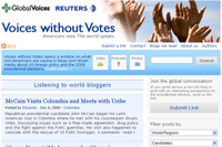 Voices Without Votes: los estadounidenses votan, el mundo opina
