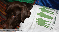 Jara con la camiseta de PC