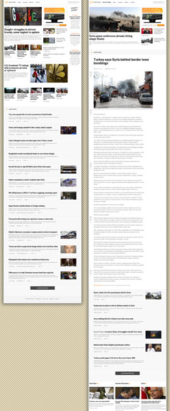 Nueva web de Reuters