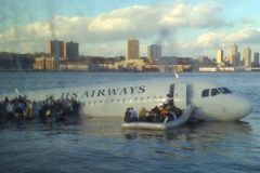 Amerizaje en el río Hudson